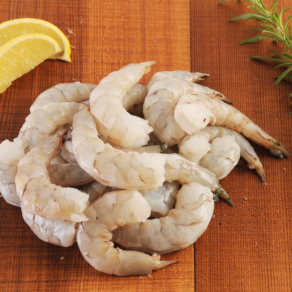 Extra Large Peeled & Deveined White Shrimp